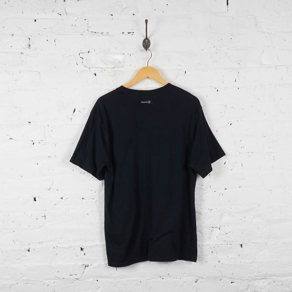 Vintage Russell Athletic T-shirt - Black - XL - Headlock