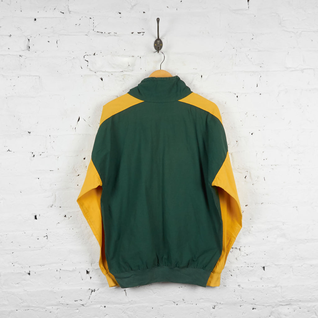 Vintage Green Bay Packers 1/4 Zip Jacket - Green/Yellow - M - Headlock