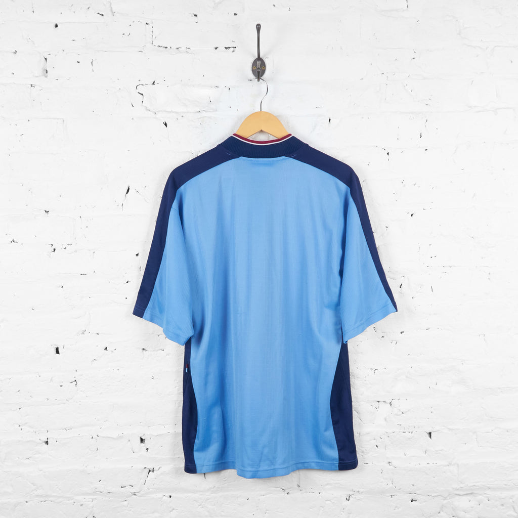 West Ham United Pony 1997 Away Football Shirt - Blue - XL - Headlock