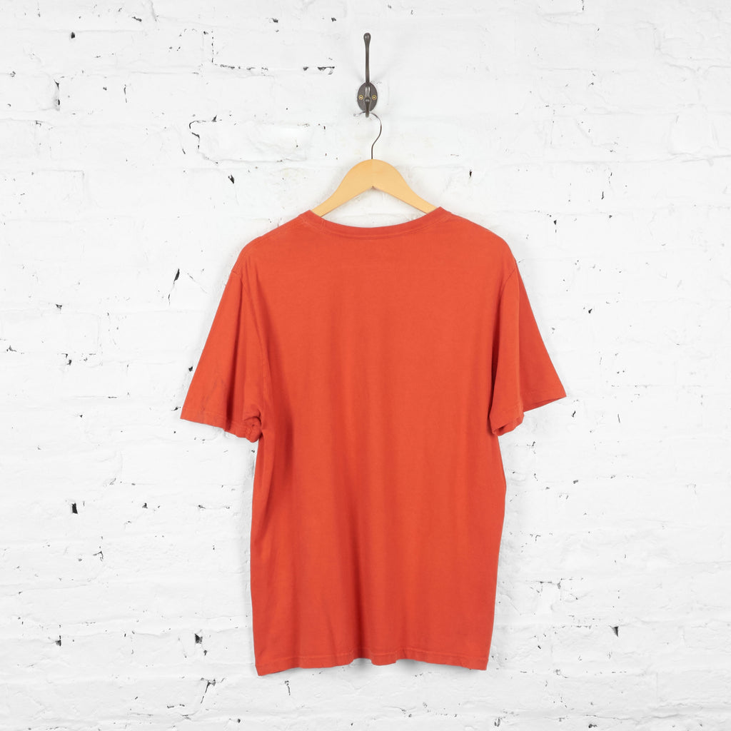 Vintage Nike T-Shirt - Orange - L - Headlock