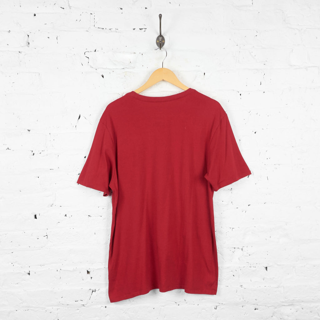 Vintage Nike T-Shirt - Red - XL - Headlock