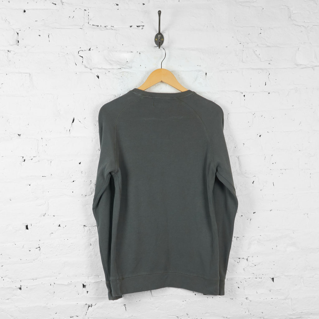 Vintage Ralph Lauren Long Sleeve T-shirt - Khaki/Grey - S - Headlock