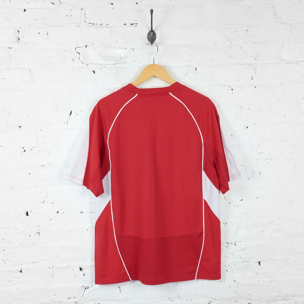 Wales 2011 Home Rugby Shirt - Red - XL - Headlock