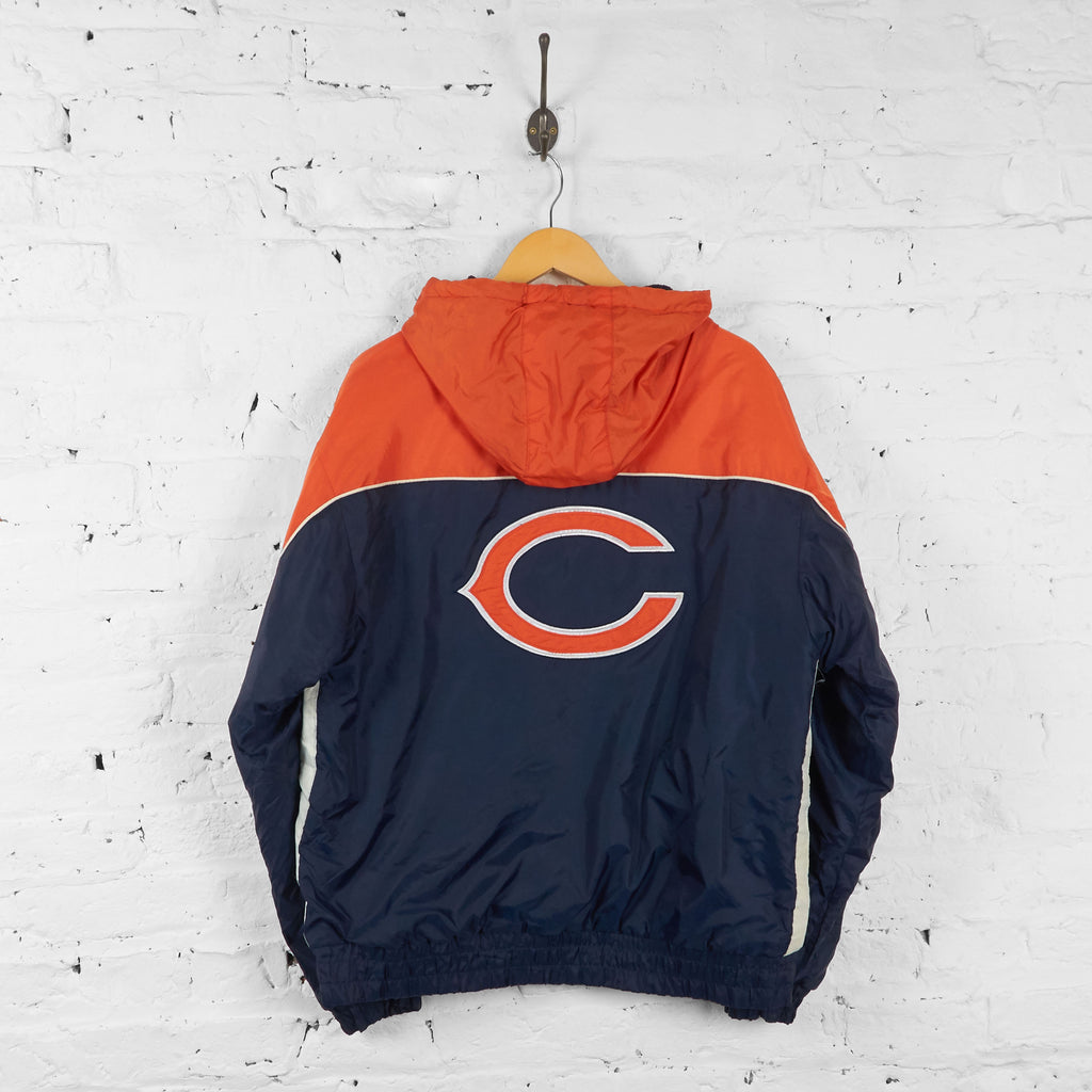 Vintage NFL Chicago Bears Padded Jacket - Orange - L - Headlock
