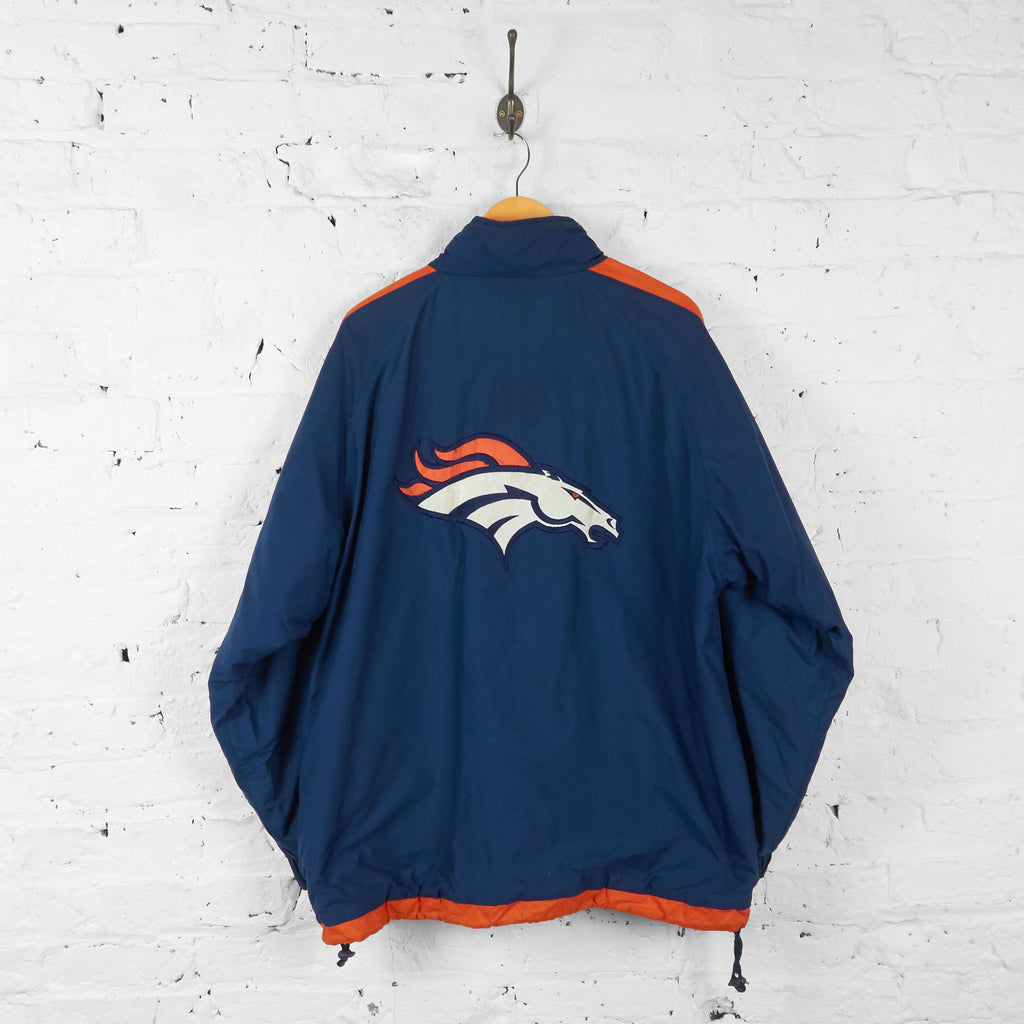 Vintage Denver Broncos NFL Jacket - Navy - L - Headlock