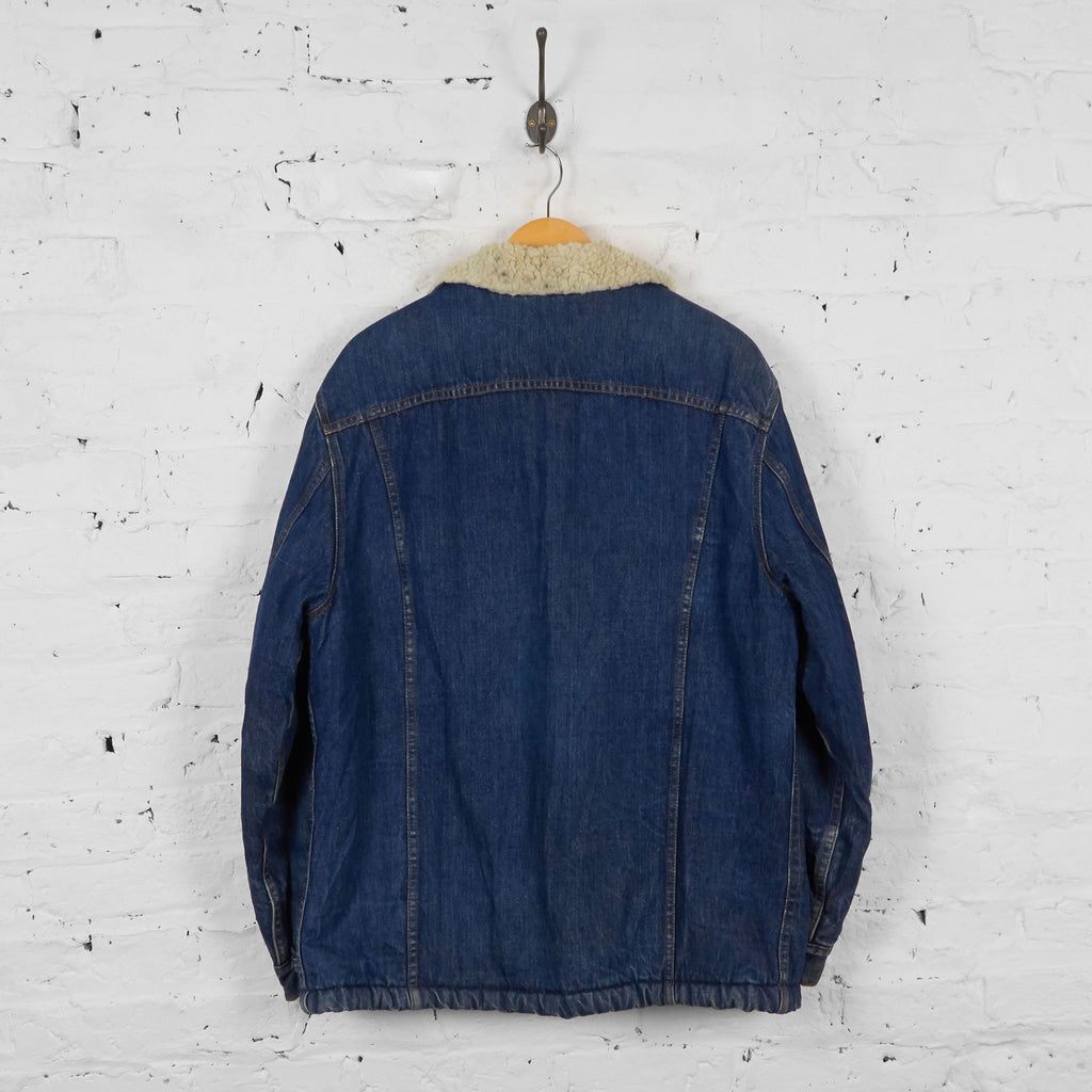 Vintage Levi's Fleece Lined Denim Jacket - Blue - XL - Headlock