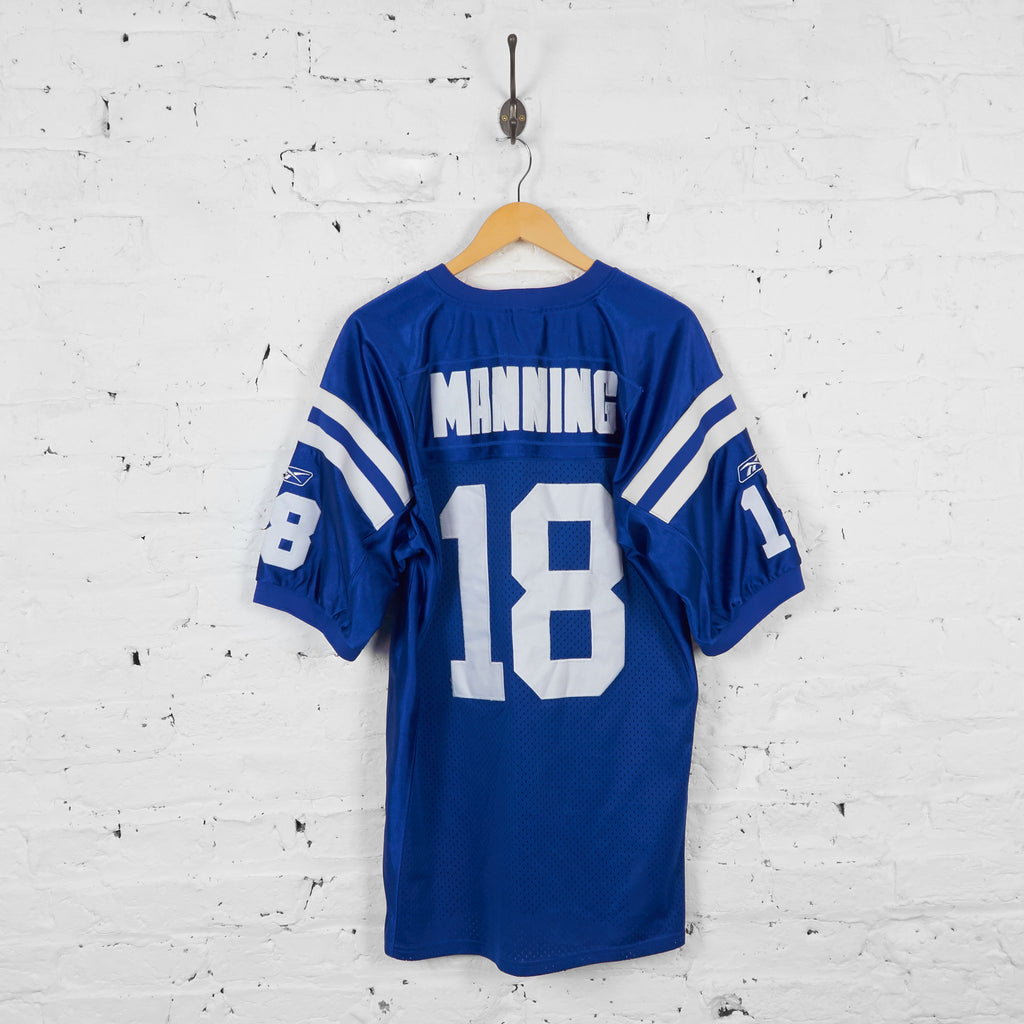 Vintage Indianapolis Colts Manning NFL Jersey - Blue - L - Headlock