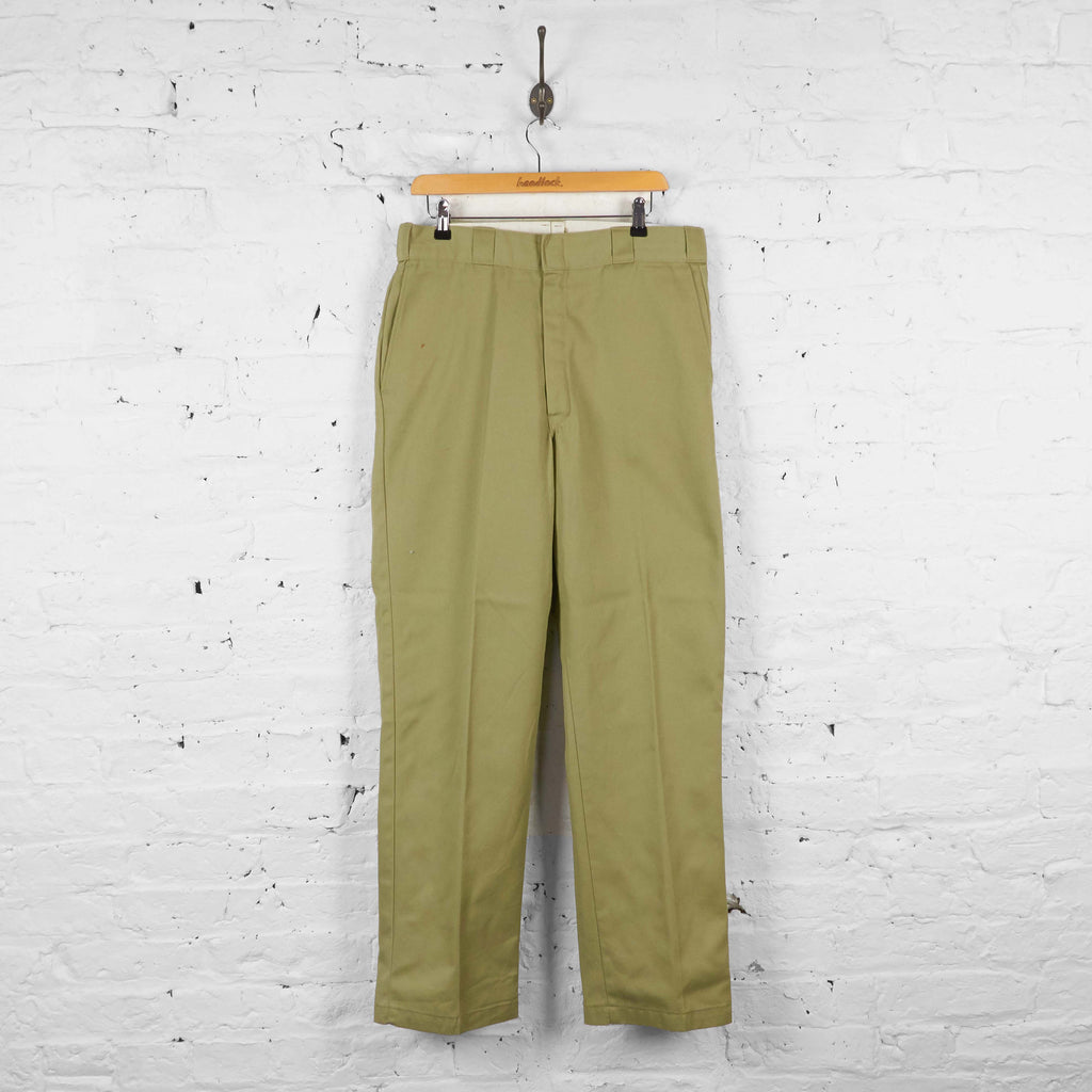 Vintage Dickies Workwear Trousers - Beige - L - Headlock