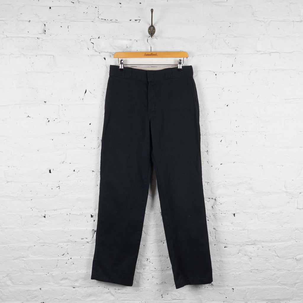 Vintage Dickies Workwear Trousers - Black - M - Headlock