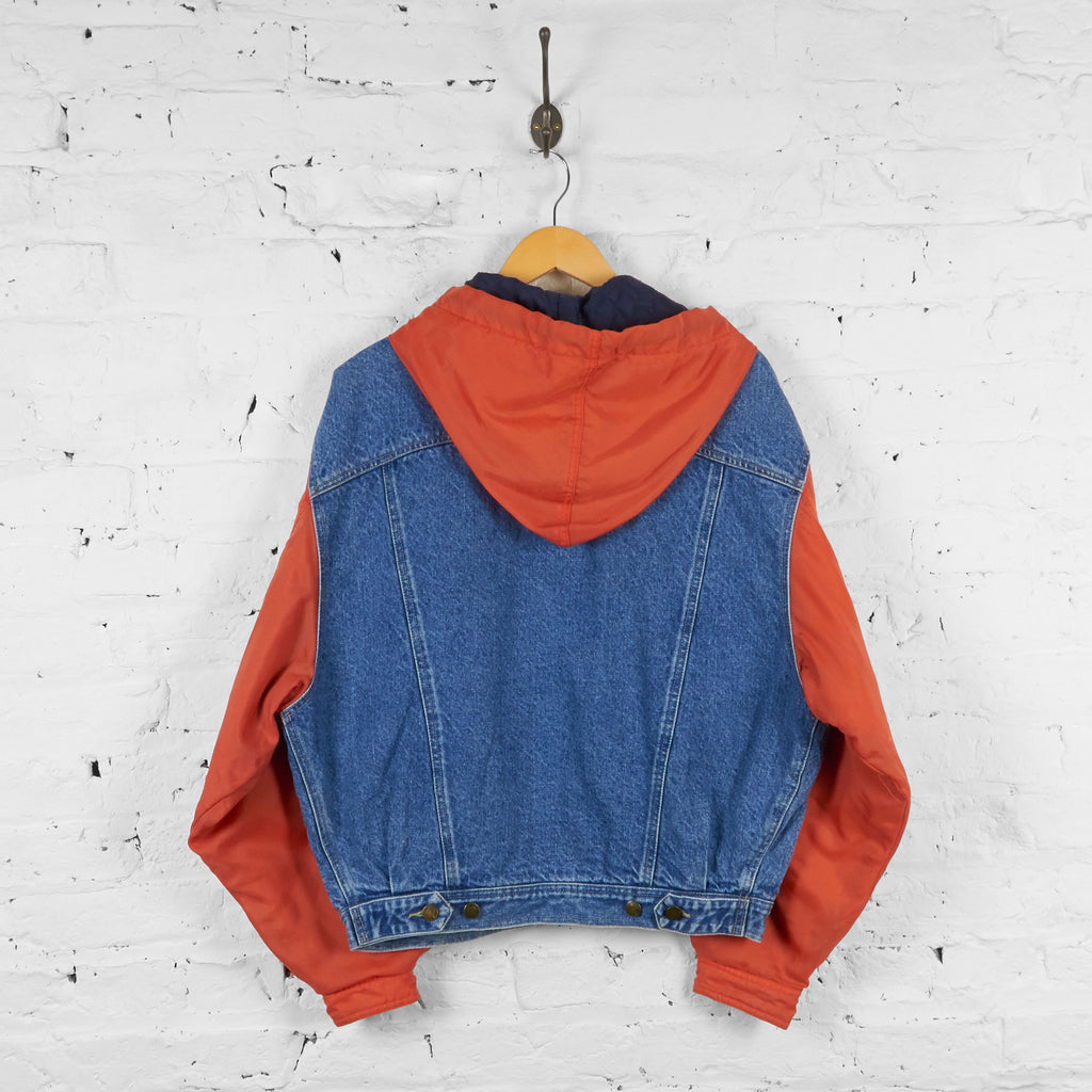 Vintage Gap Denim Jacket - Blue/Orange - M - Headlock