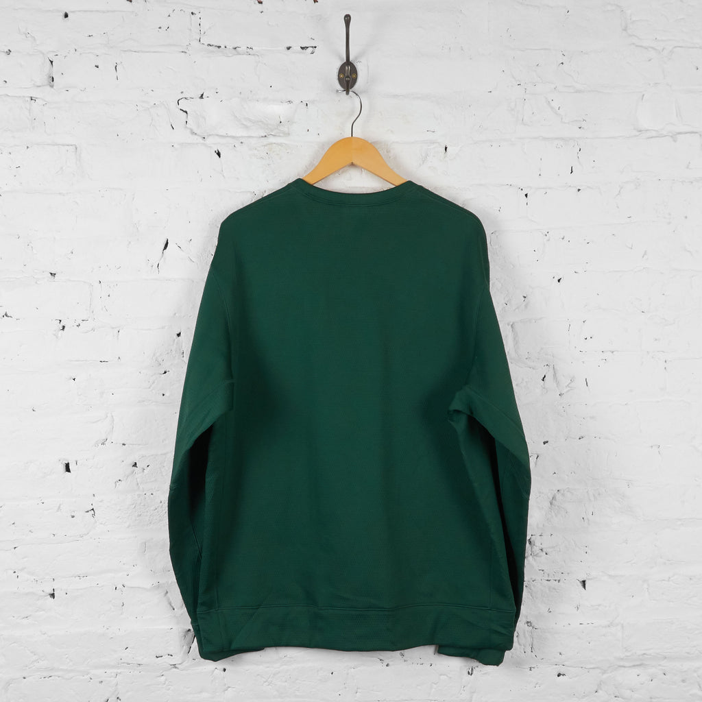 Vintage Green Bay Packers Therma Fit Sweatshirt - Green - XL - Headlock