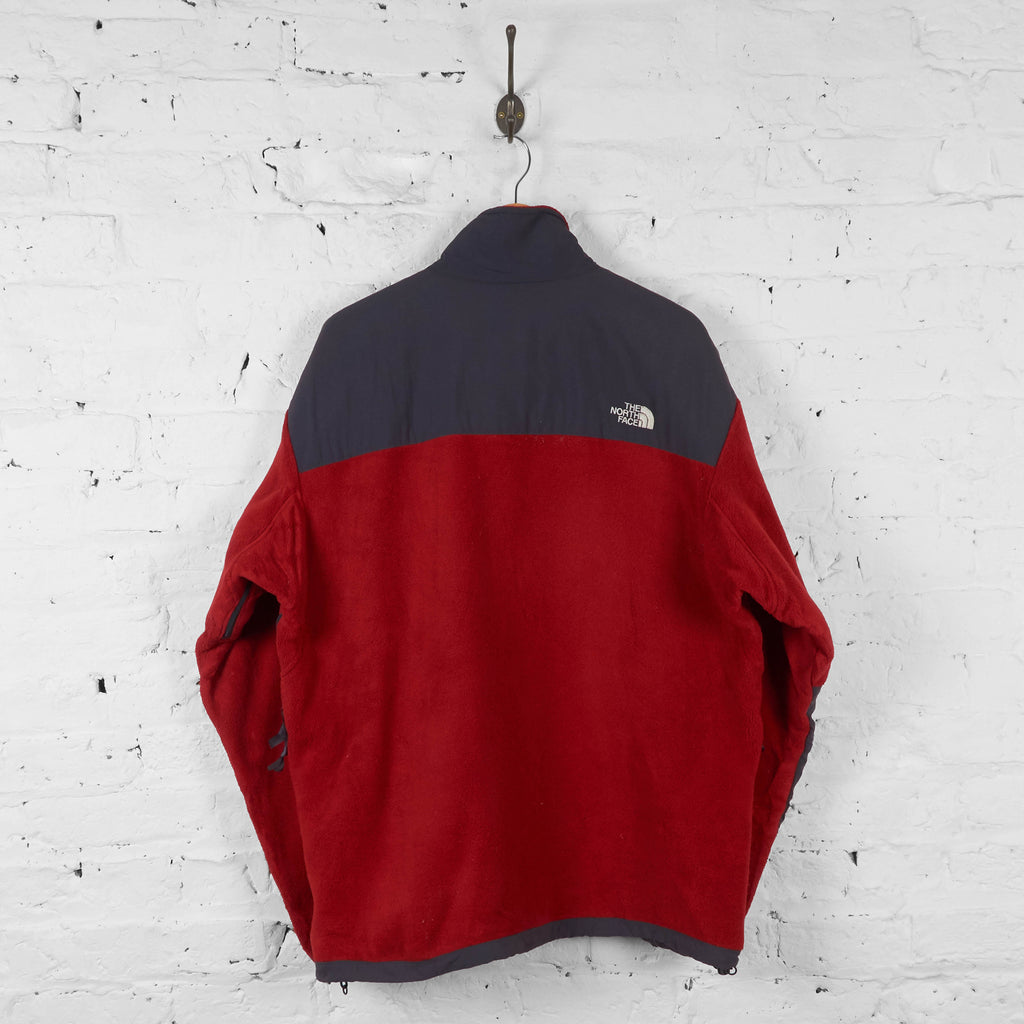 Vintage The North Face Denali Fleece - Red/Grey - XL - Headlock