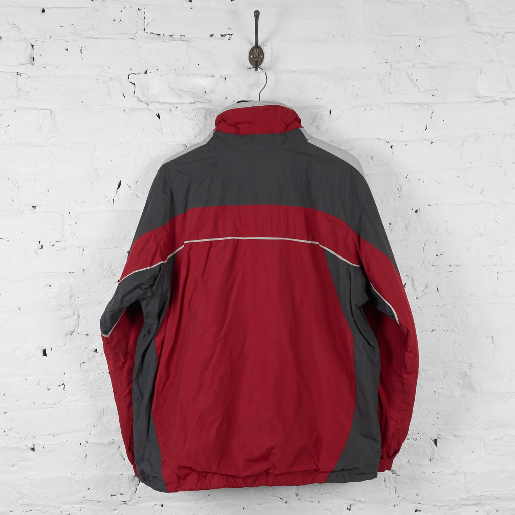 Vintage Columbia Outdoor Jacket - Red/Grey - L - Headlock