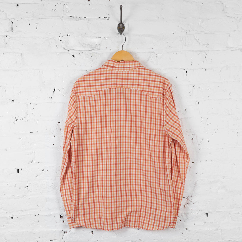 Vintage Levi's Checked Shirt - Orange - M - Headlock