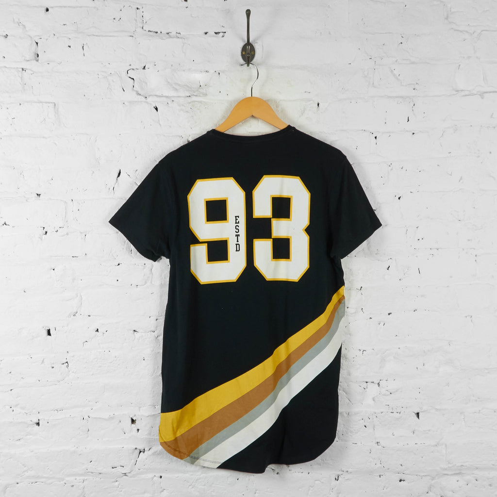Vintage NHL Anaheim Ducks T-Shirt - Black/Yellow - L - Headlock