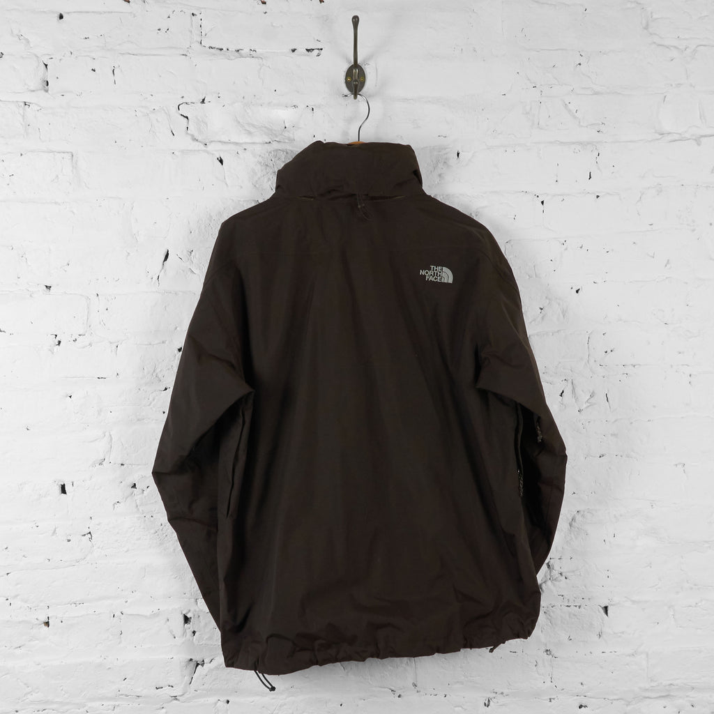 Vintage The North Face Hooded Jacket - Brown - L - Headlock