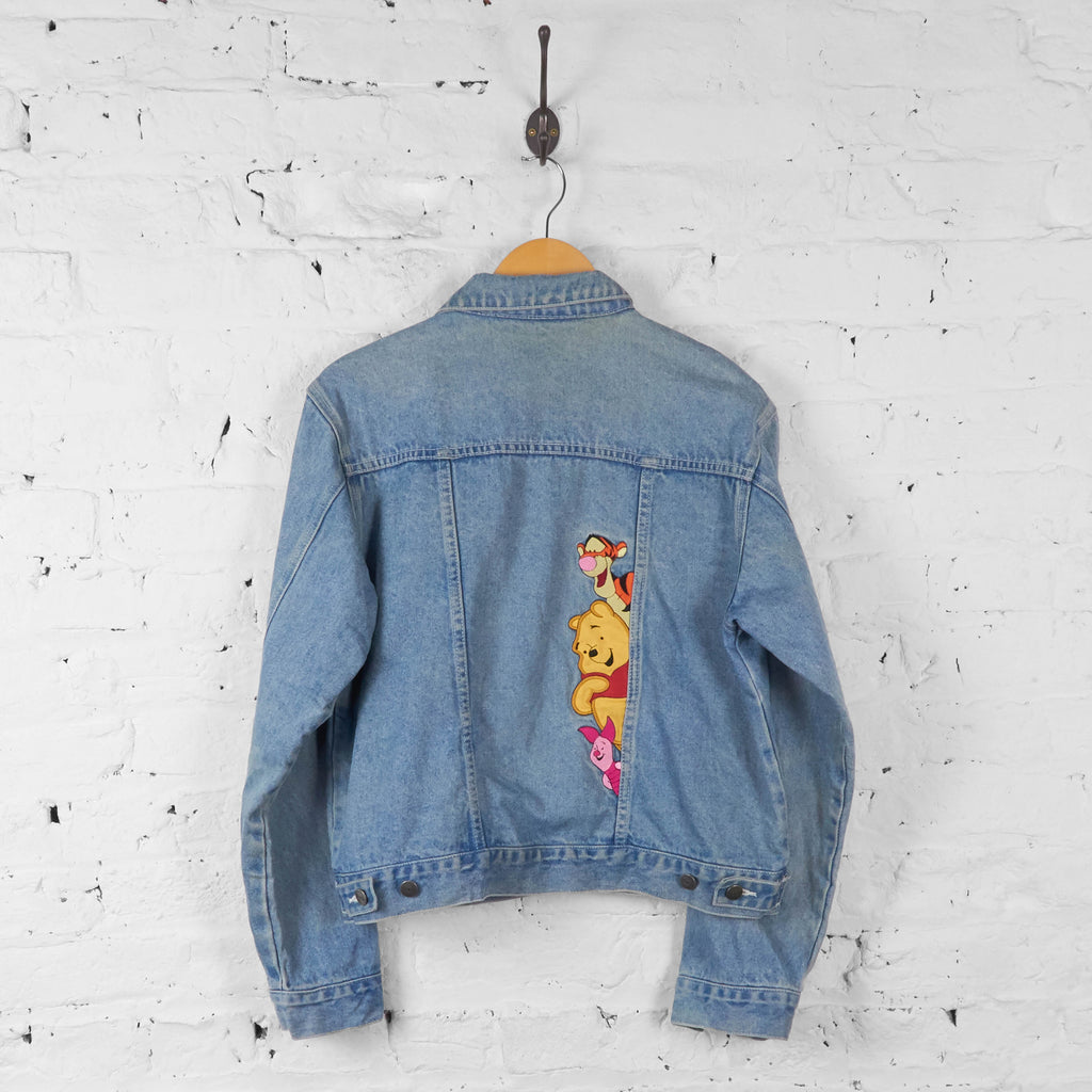 Vintage Disney Winnie The Pooh Denim Jacket - Blue - M - Headlock