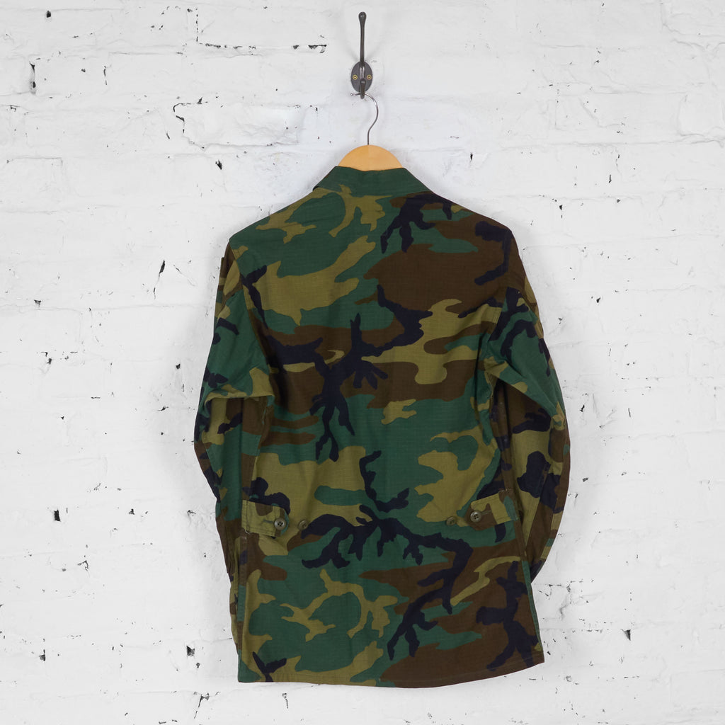 Military Camo Over Shirt - Green - S
