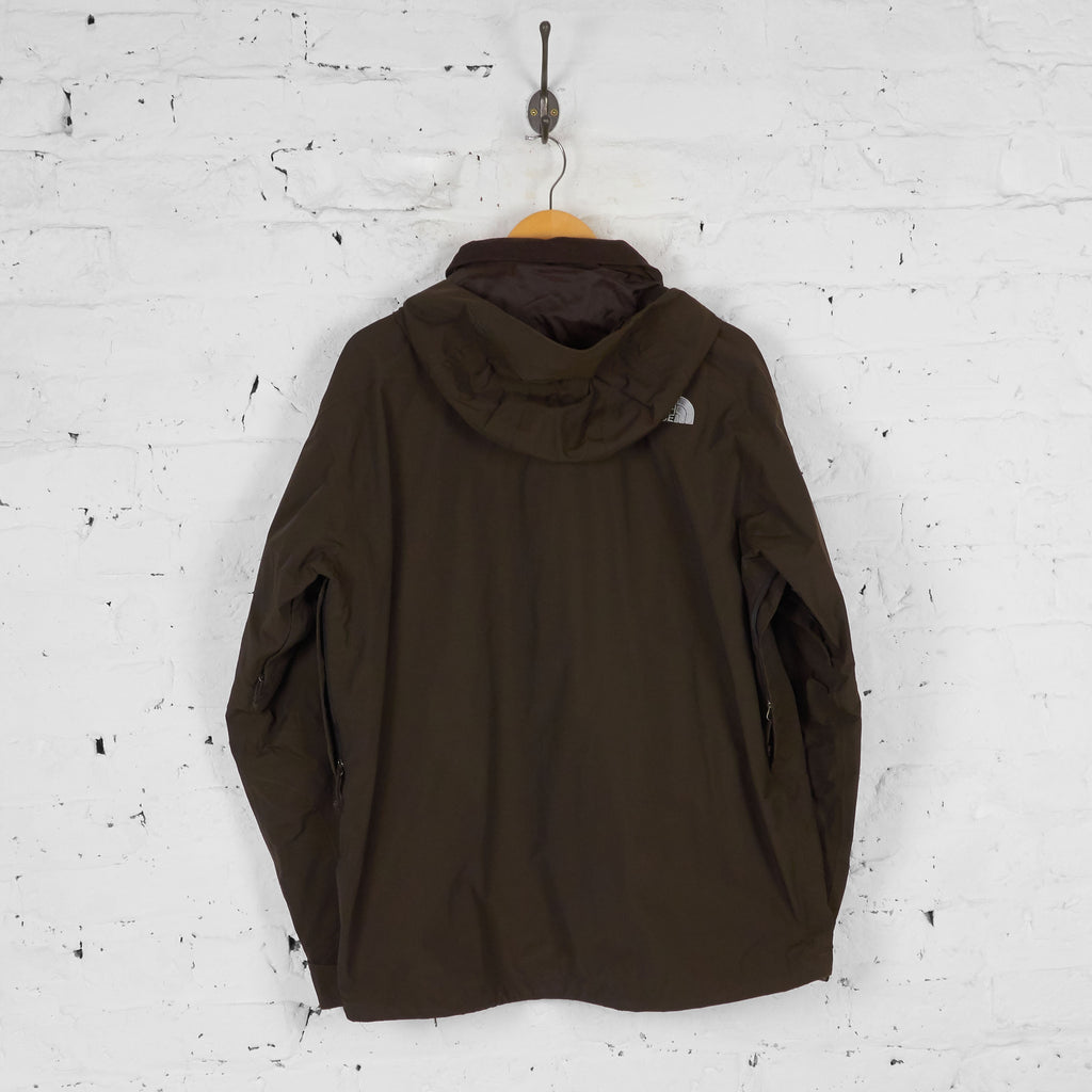 The North Face Hyvent Rain Jacket - Brown - M