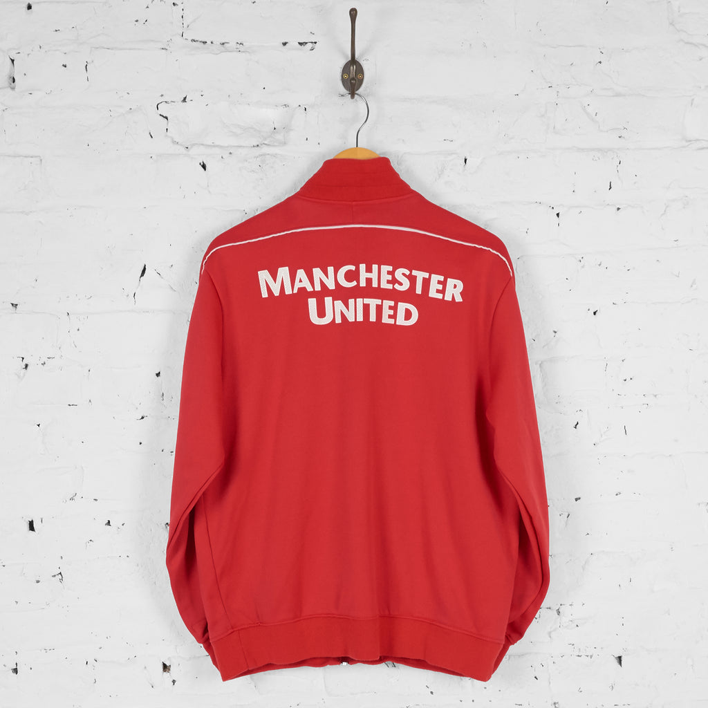 Manchester United Nike Tracksuit Top Jacket - Red - XL