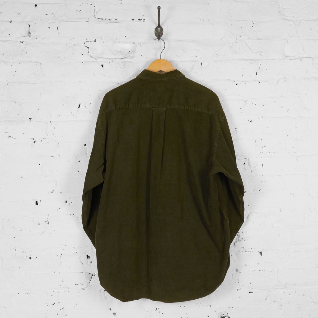 Mc Orvis Corduroy Shirt - Green - XL