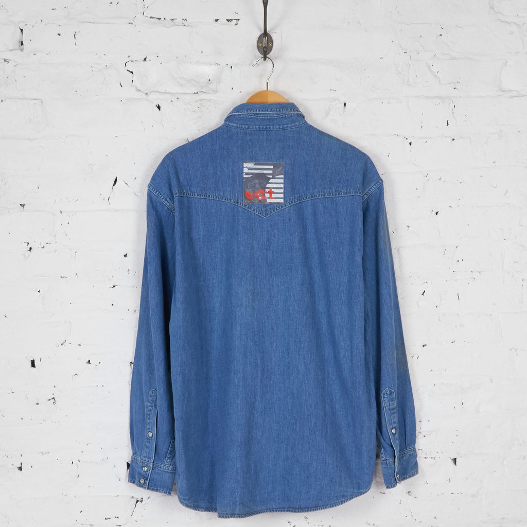 Wrangler Denim Shirt - Blue - L