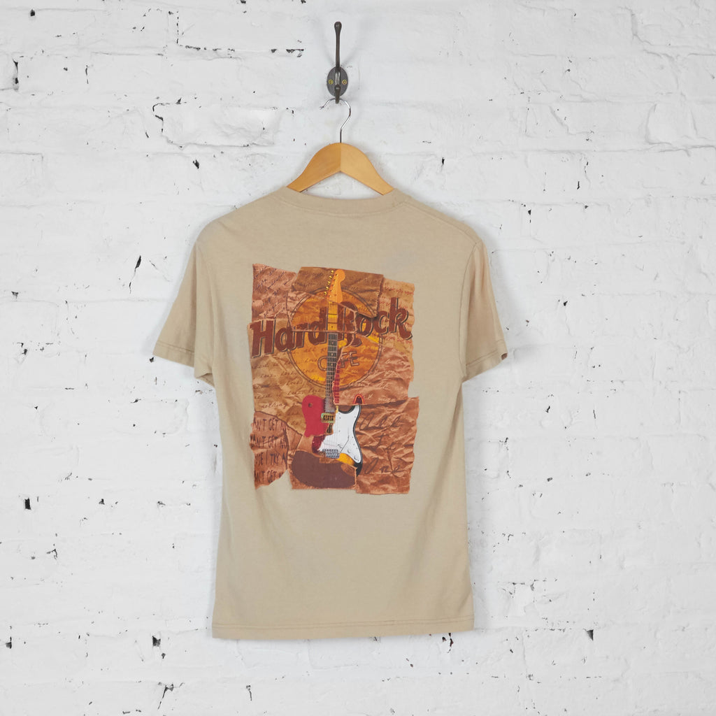 Hard Rock Cafe San Francisco T Shirt - Beige - Small