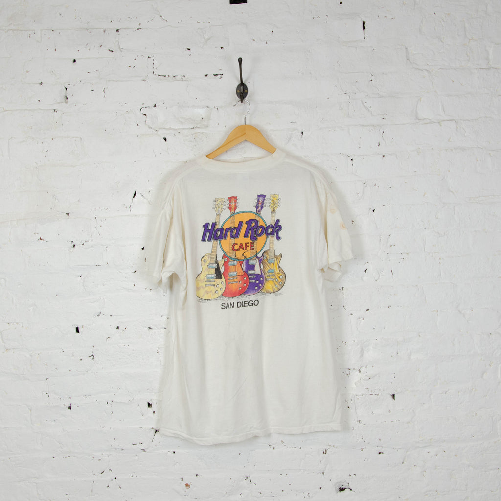 Hard Rock Cafe San Diego T Shirt - White - XL