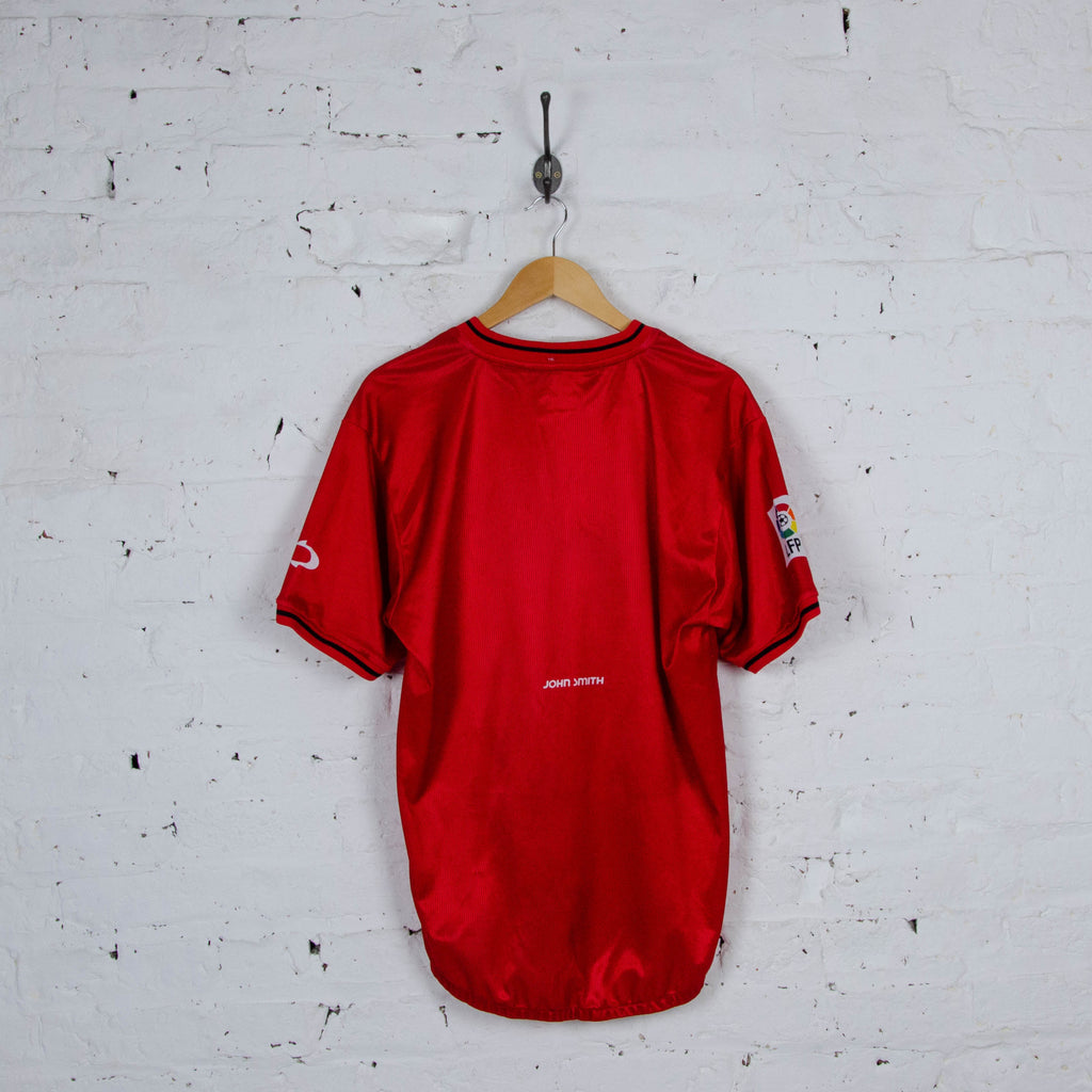2000 Real Mallorca John Smith Home Football Shirt - Red - L