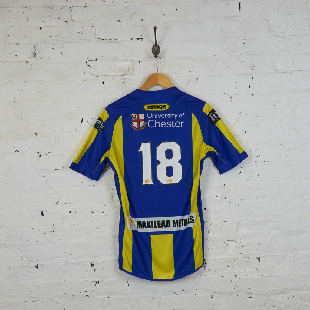 ISC Warrington Wolves 2017 Rugby Shirt - Blue - S
