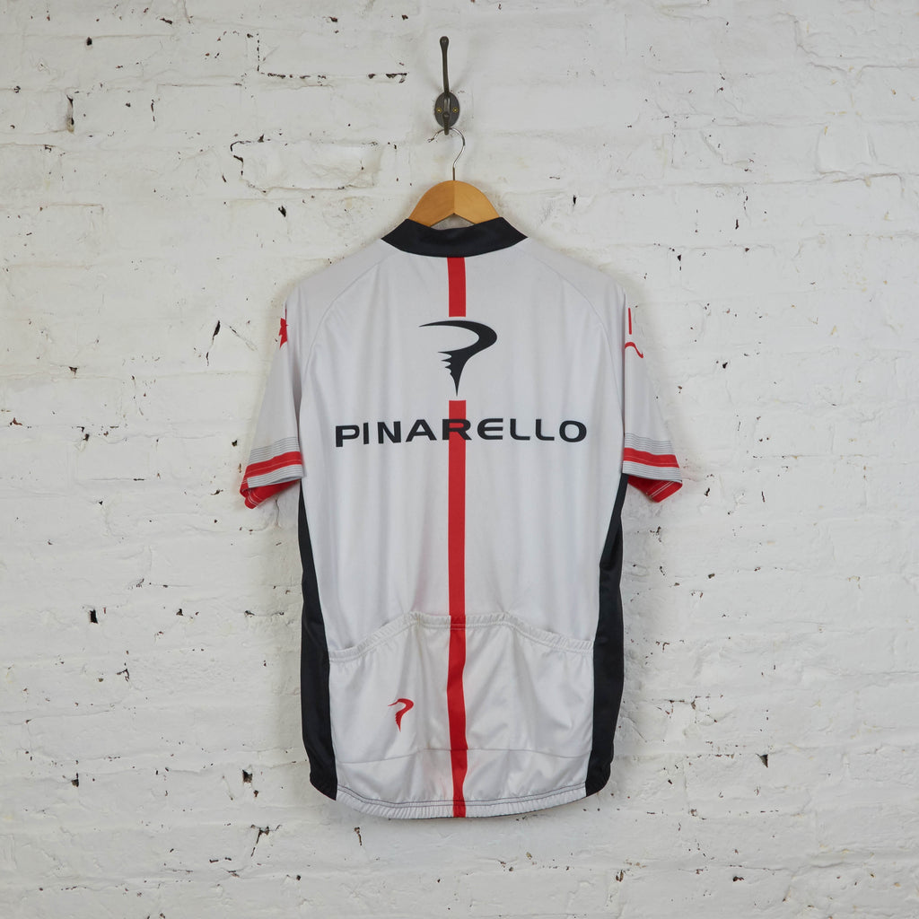Pinarello Cycling Top Jersey - White - XXXL