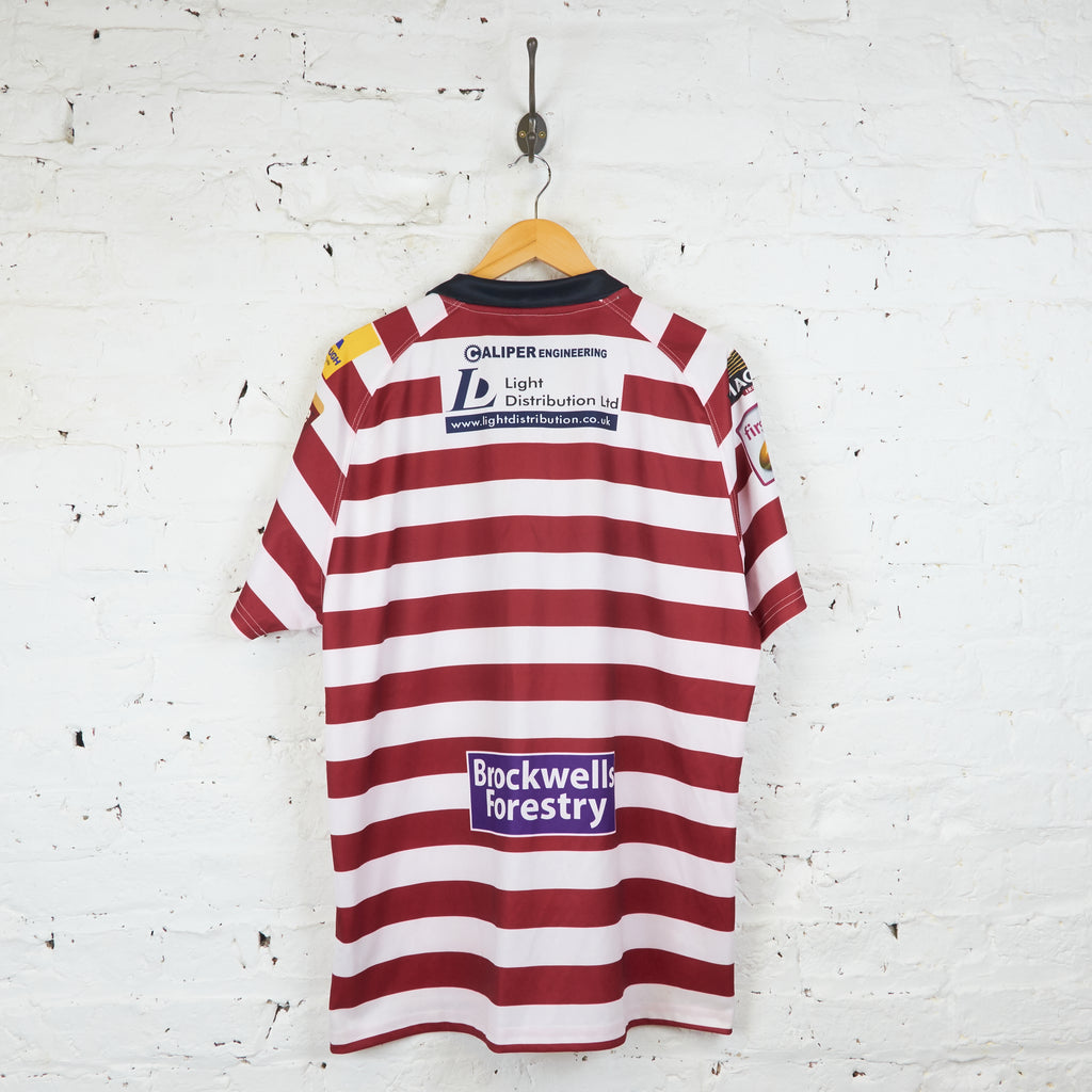 Wigan Warriors 2015 Errea Home Rugby Shirt - Red - XXL