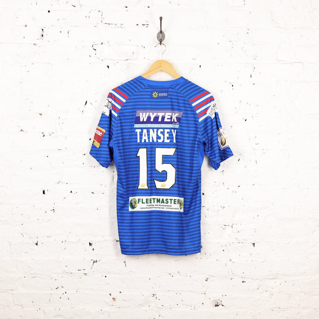 Macron Wakefield Wildcats Tansey Rugby Shirt - Blue - M