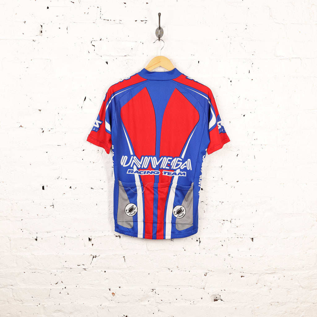 Castelli Carrera Univega Racing Team Cycling Jersey - Blue - L