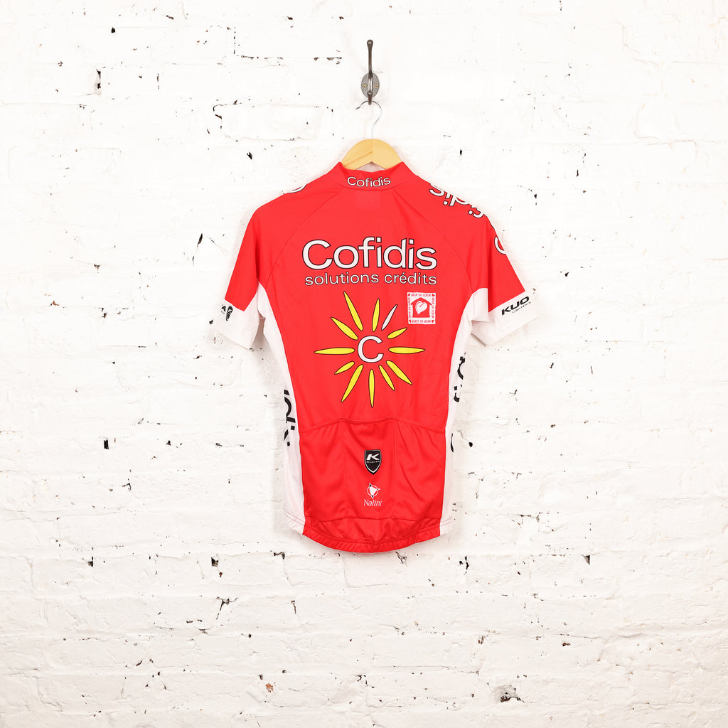 Nalini Cofidis Cycling Top Jersey - Red - S