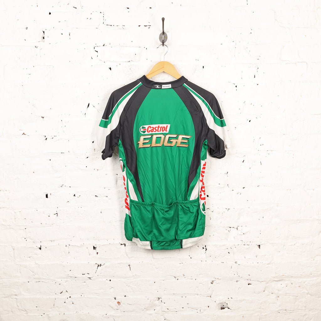 Castrol Edge Cycling Top Jersey - Green - L
