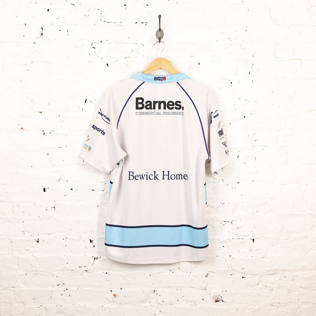 Zoo Sport Bedford Blues Rugby Shirt - White - XL