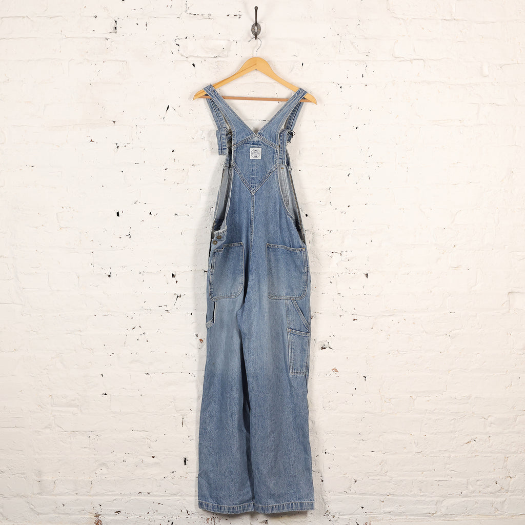 Edwin Full Length Dungarees Overalls - Blue - M
