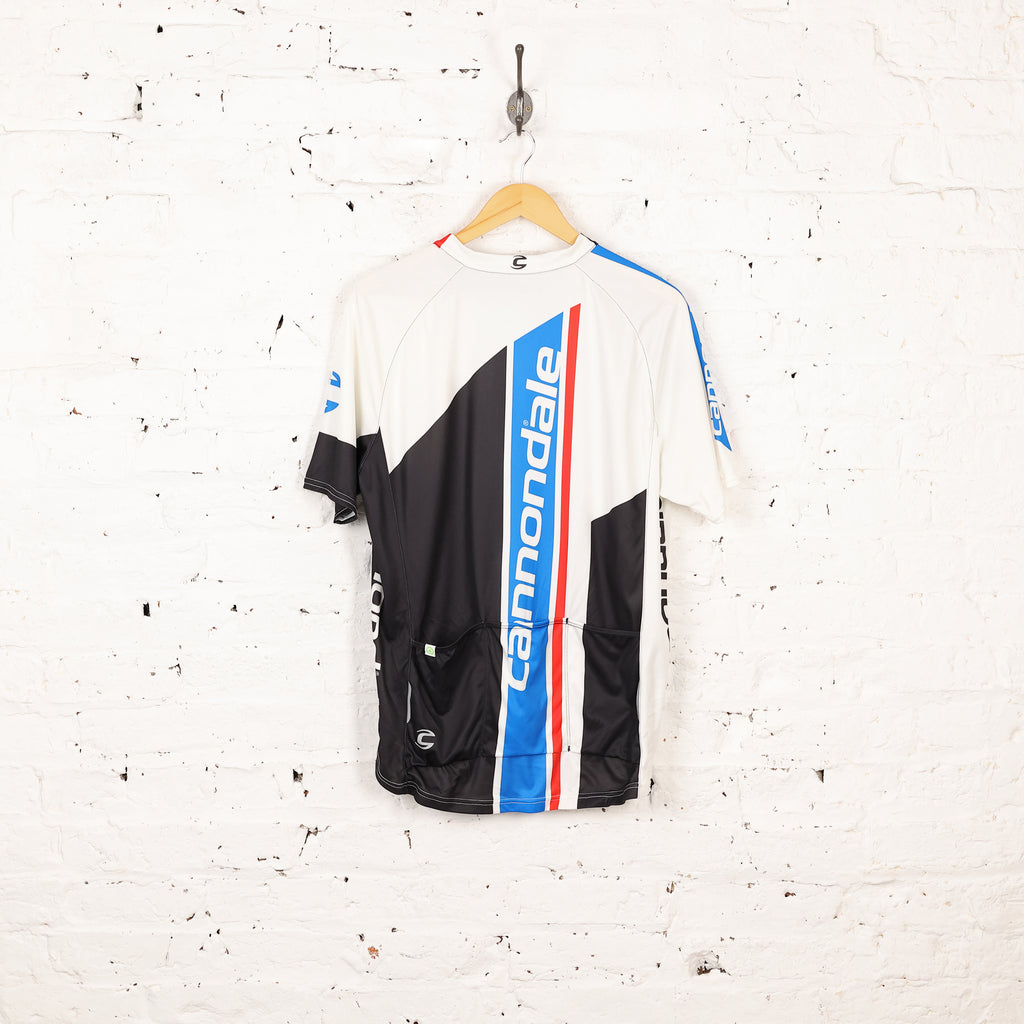 Cannondale Cycling Top Jersey - White/Black - XL