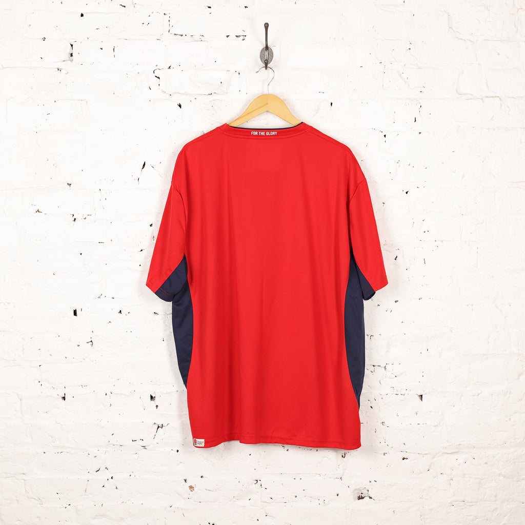 England Rugby Training Shirt - Red - XXXL
