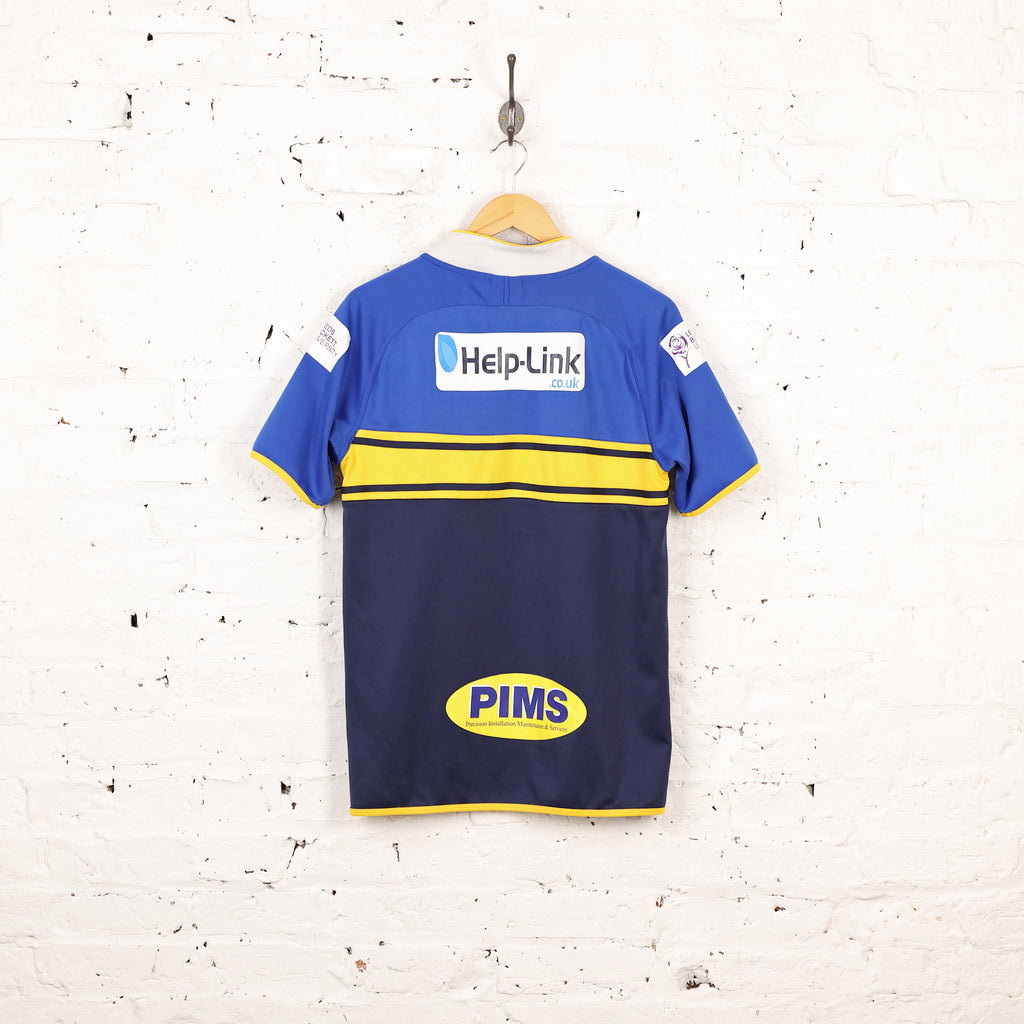 ISC Leeds Rhinos Home Rugby Shirt - Blue - S
