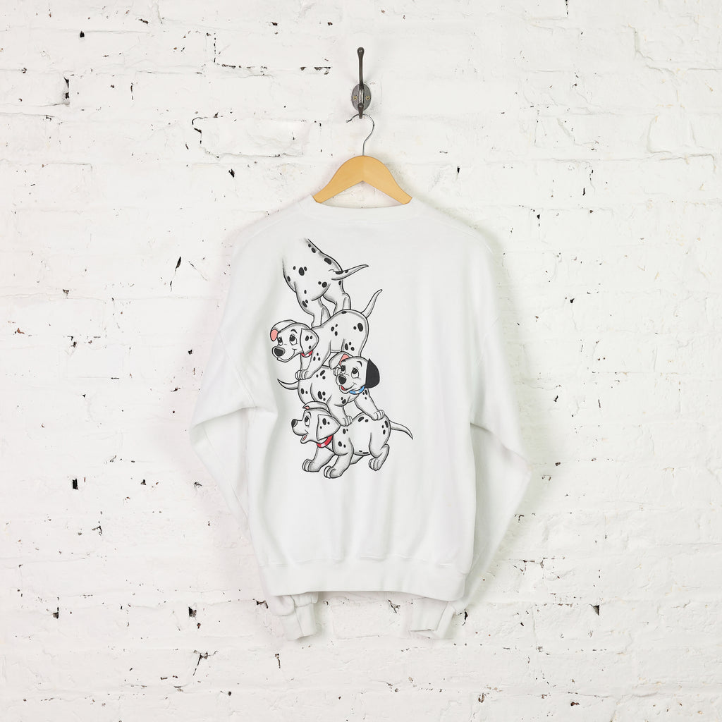 101 Dalmatians Disney Sweatshirt - White - L