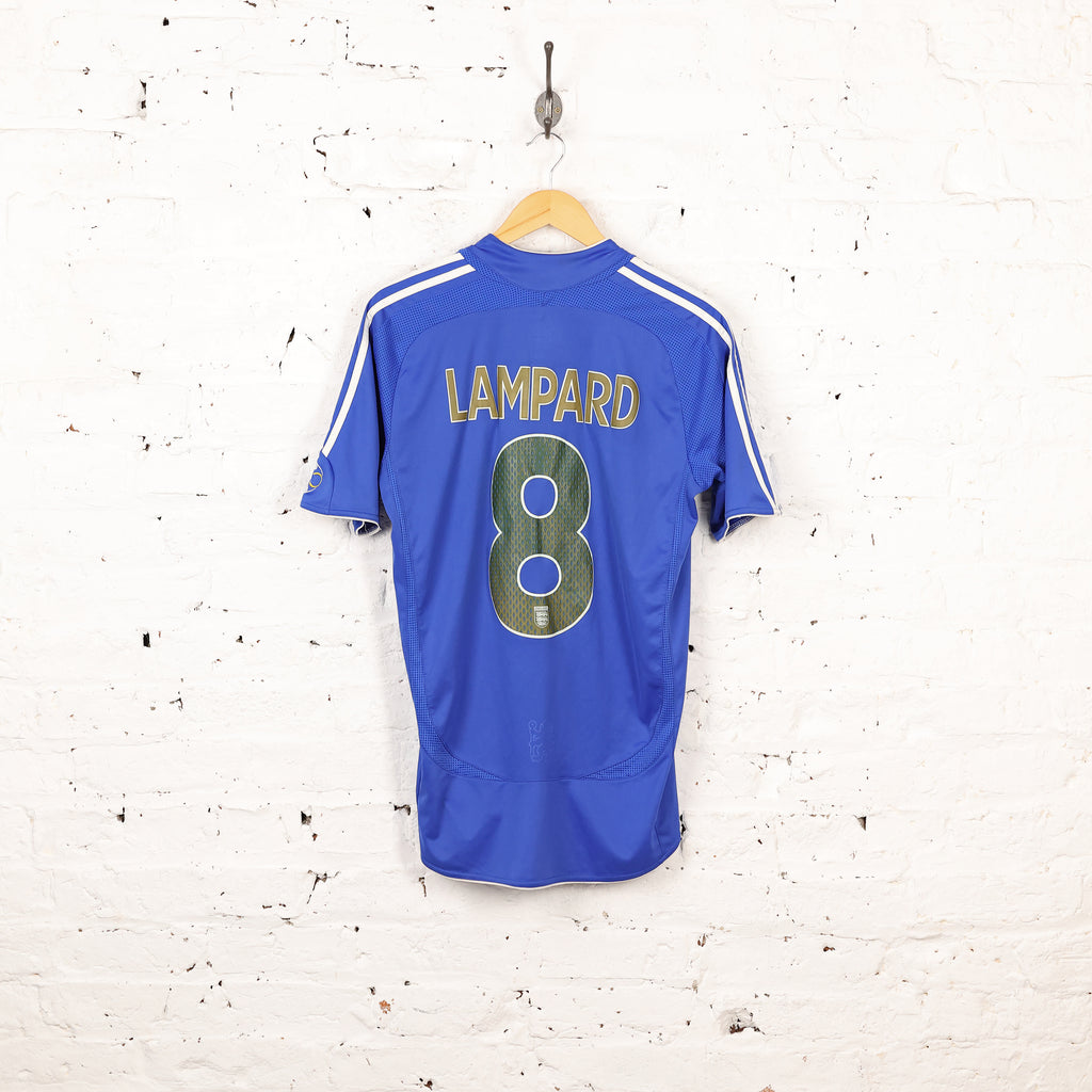 Adidas Chelsea 2006 Lampard Home Football Shirt - Blue - S