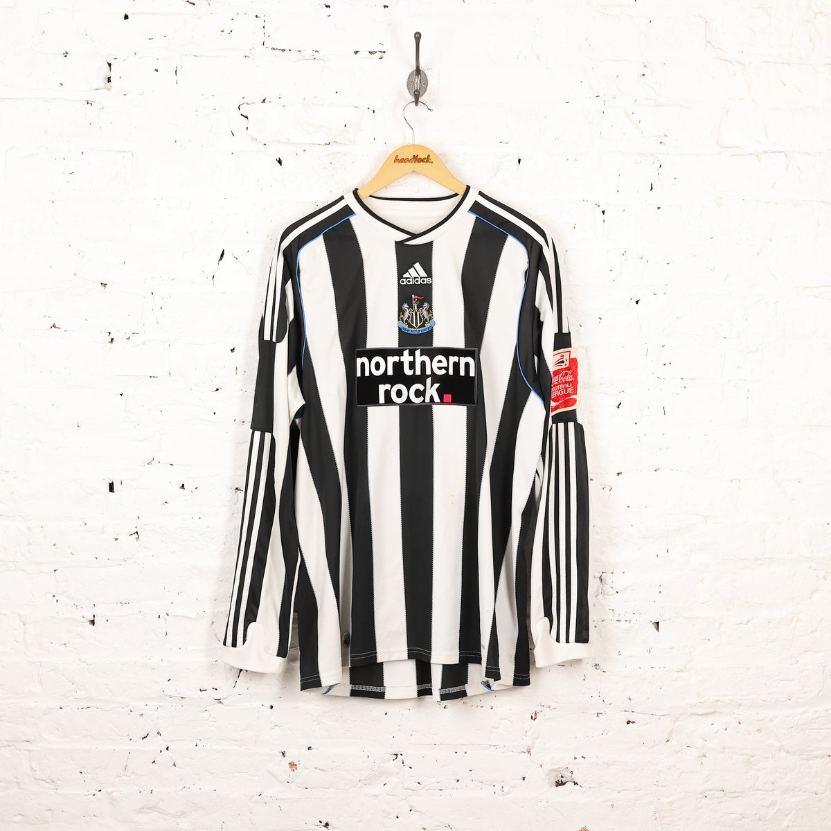 Newcastle United Match Worn Ranger 2009 Home Football Shirt