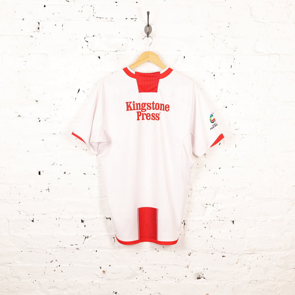 BLK England Rugby League Shirt - White - L