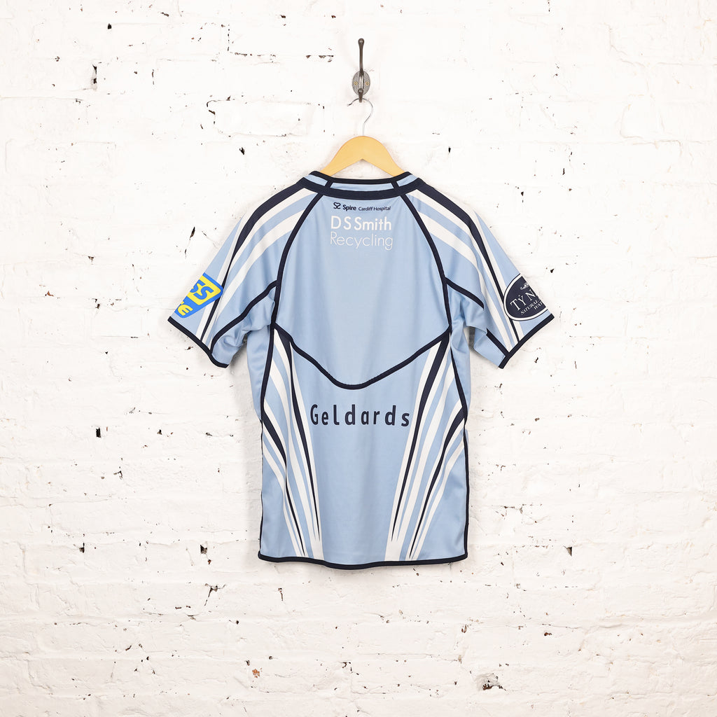 Cardiff Blues Canterbury Rugby Shirt - Blue - L