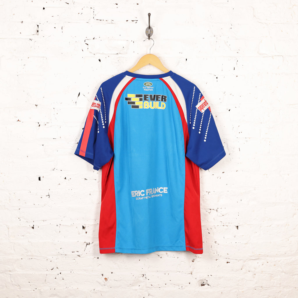 Wakefield Trinity Wildcats Kooga Rugby Shirt - Blue - XXL