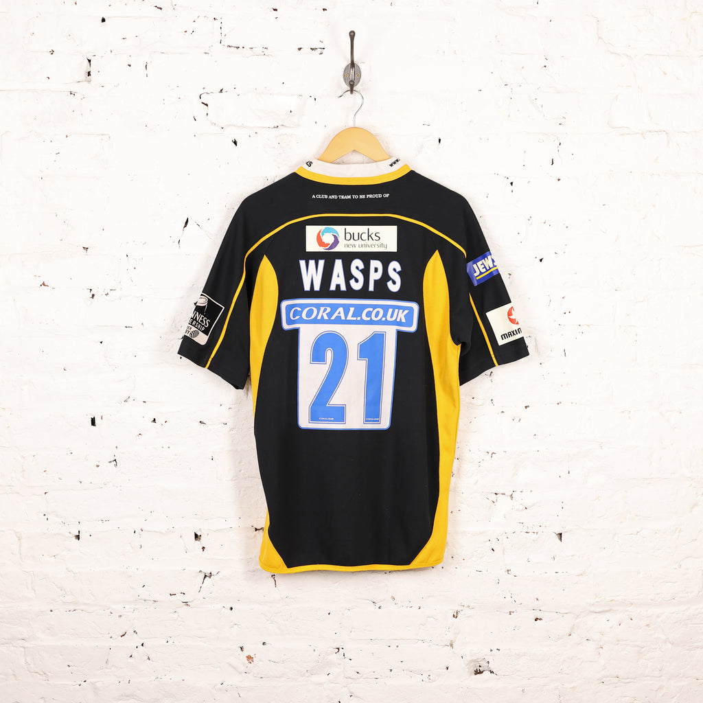 London Wasps Canterbury Rugby Shirt - Black - M