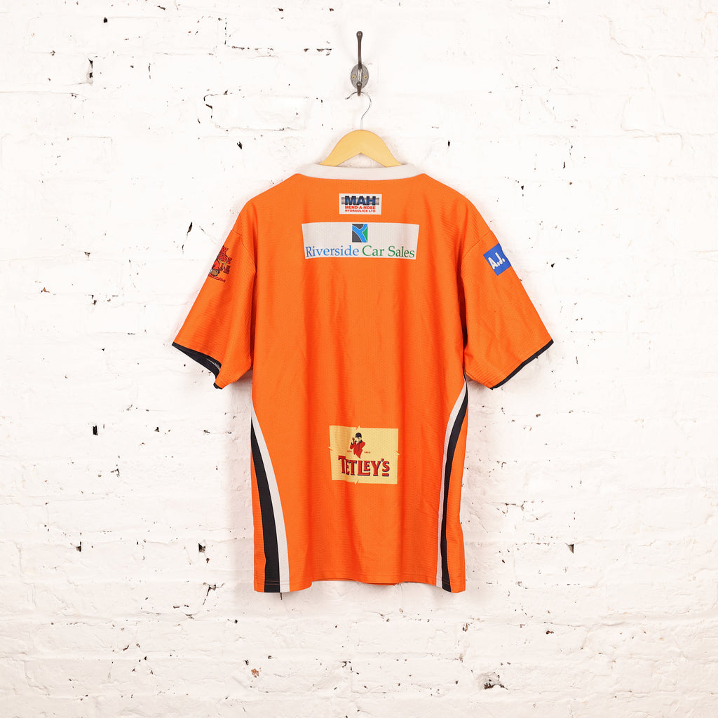 Castleford Tigers Home Rugby Shirt - Orange - XL