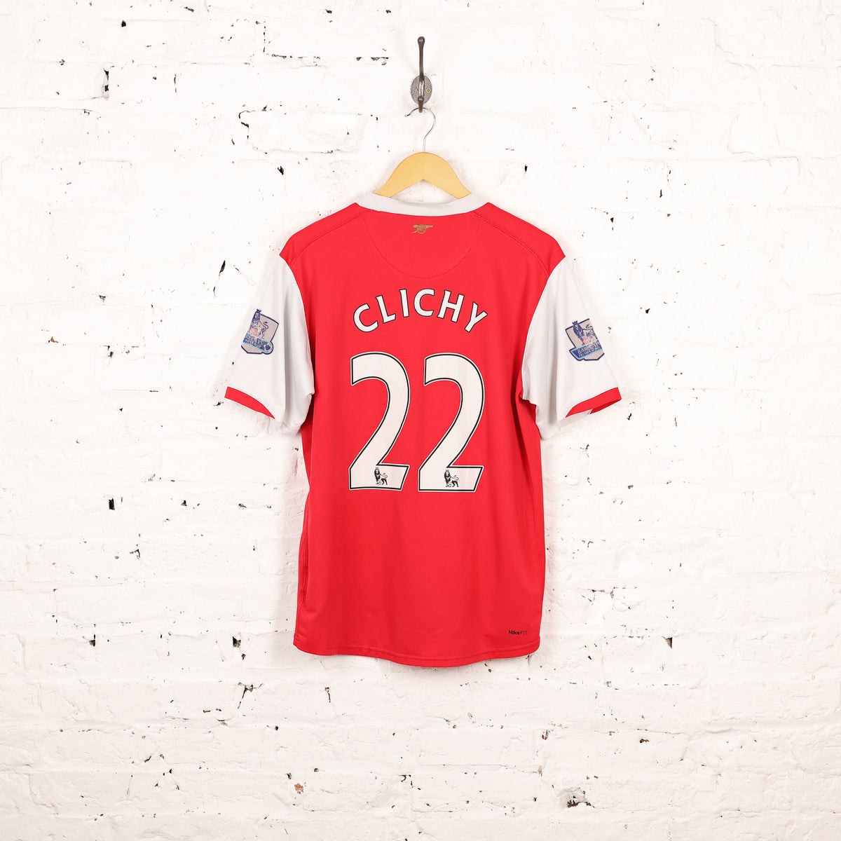 Arsenal 2006 Clichy Nike Home Football Shirt - Red - M – Headlock